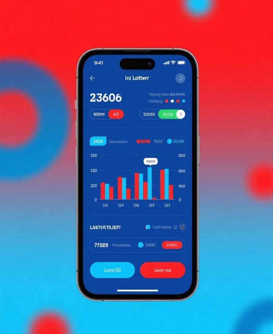双色球手机App界面示意图